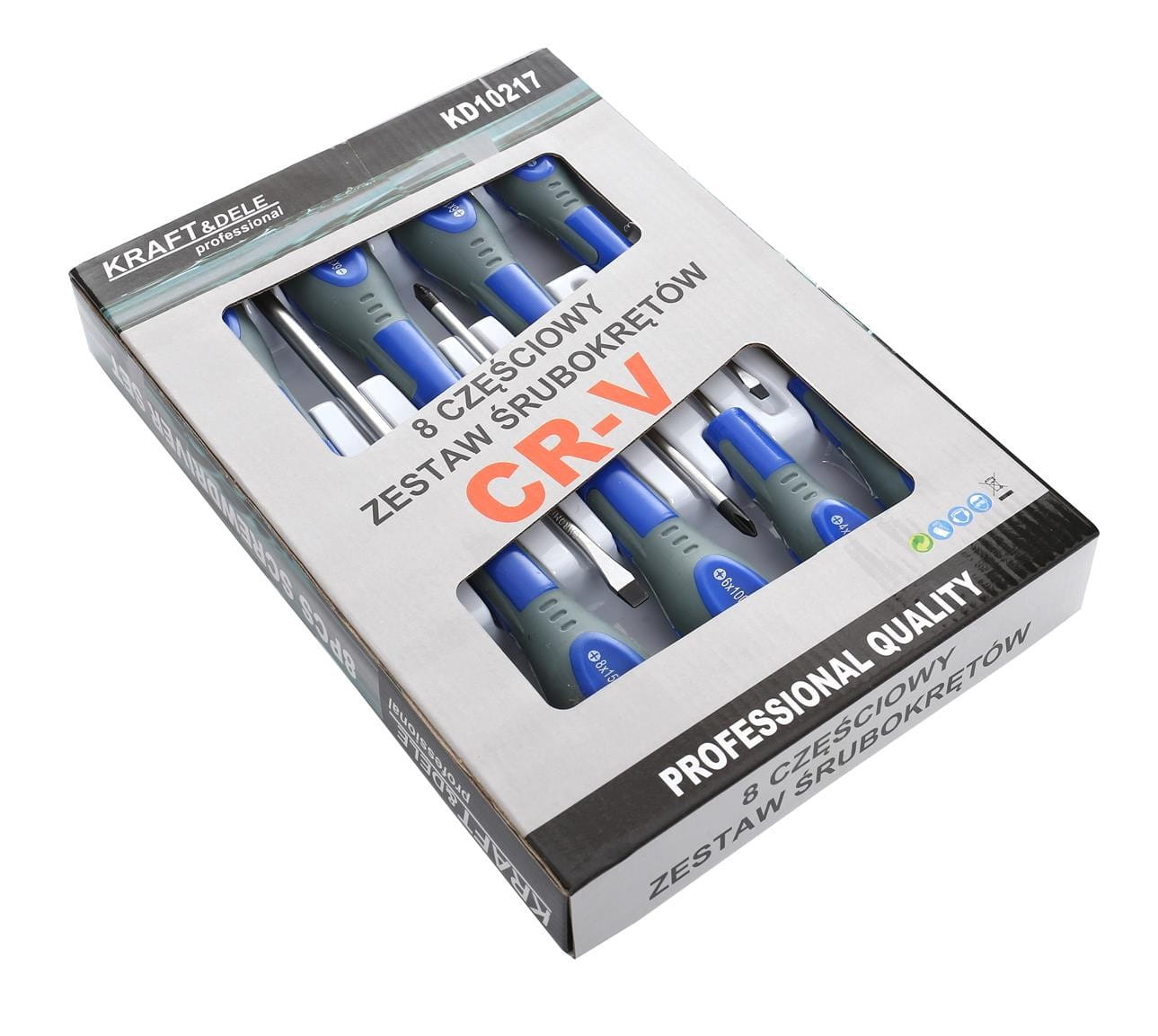 Jeu de 8 tournevis KD10217