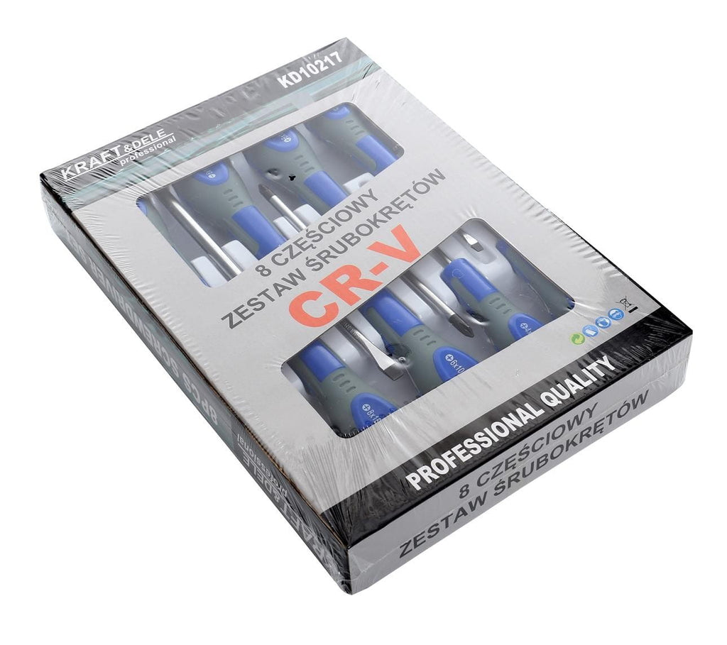 Jeu de 8 tournevis KD10217