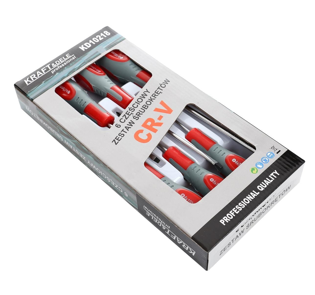 6 Częściowy Zestaw Śrubokrętów  KD10218