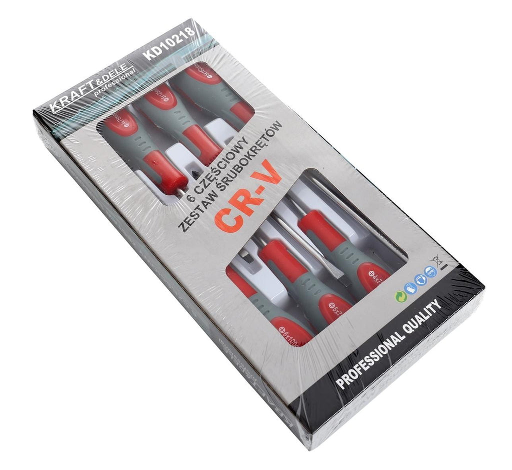 6 Częściowy Zestaw Śrubokrętów  KD10218