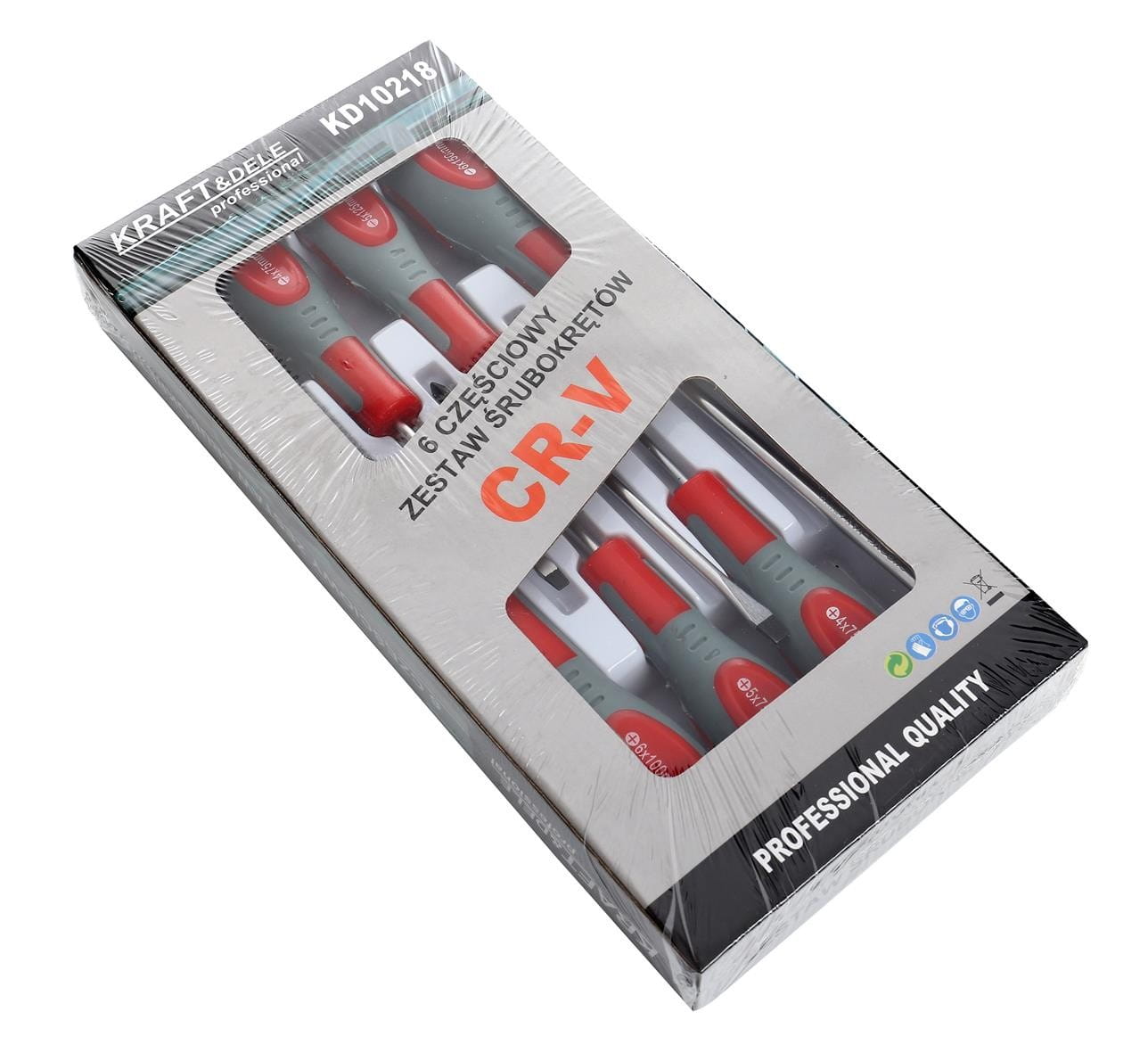 6 Częściowy Zestaw Śrubokrętów  KD10218