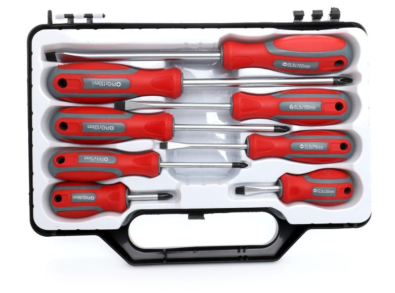 Jeu de 8 tournevis KD10252