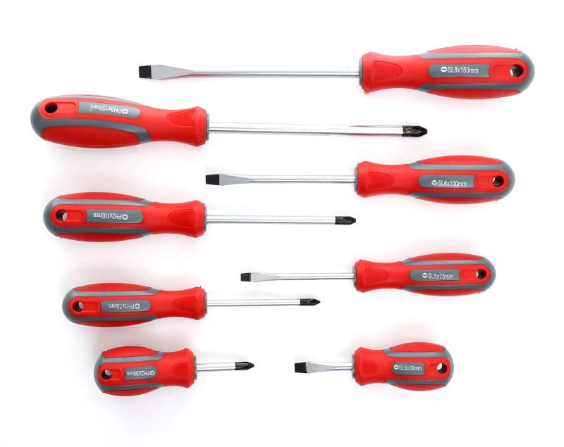 Jeu de 8 tournevis KD10252