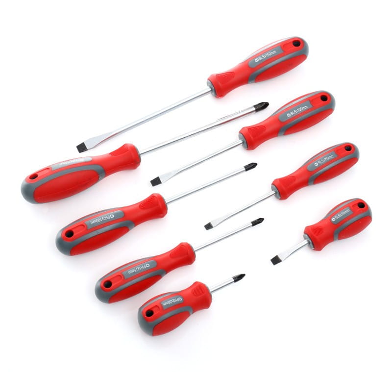 Jeu de 8 tournevis KD10252