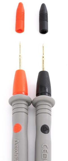 CABLES, MEASURING LEADS FOR MULTIMETER - GOLD PLATED KD11409