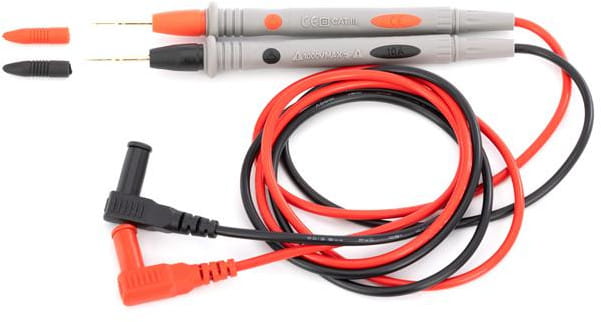 CABLES, MEASURING LEADS FOR MULTIMETER - GOLD PLATED KD11409