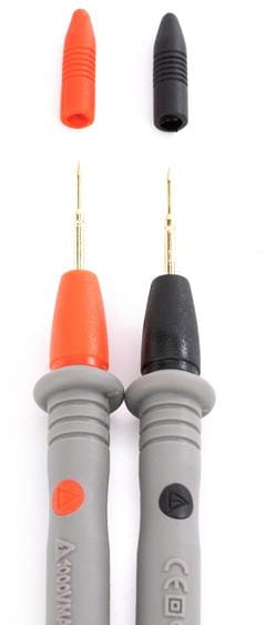 CABLES, MEASURING LEADS FOR MULTIMETER - GOLD PLATED KD11409