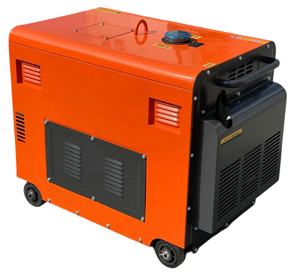 Diesel generator 7000W 12/230/380V + ATS KD121 