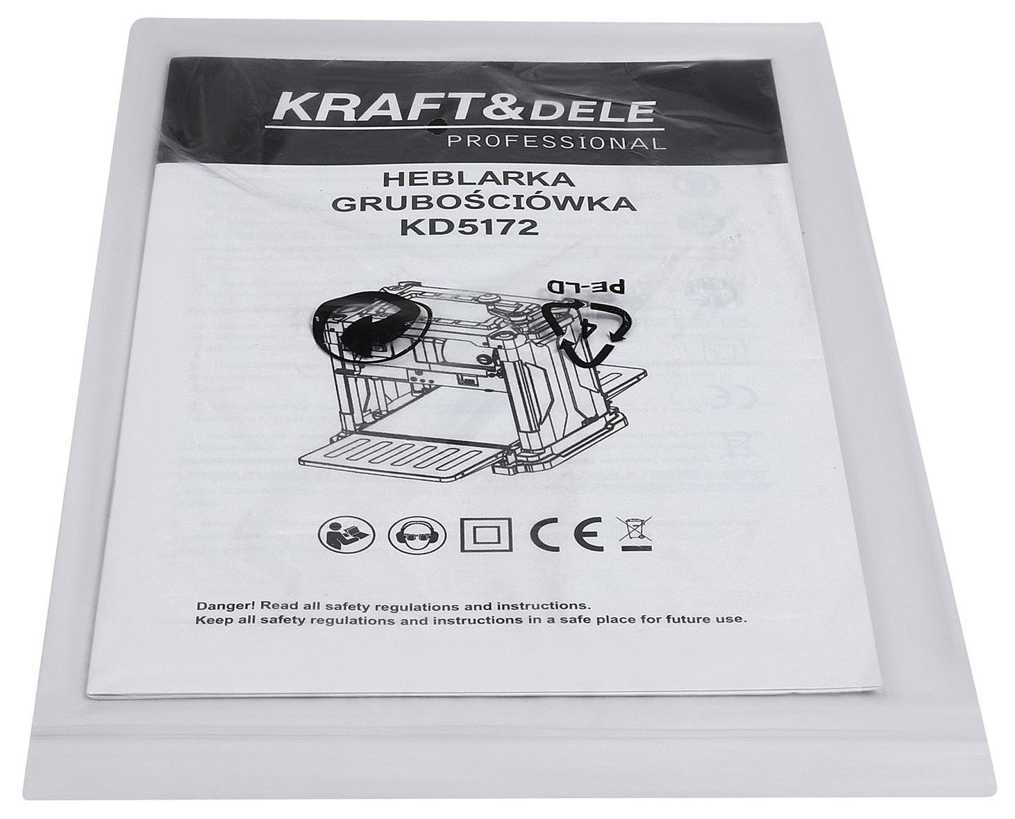 HEBLARKA GRUBOŚCIÓWKA 2300W KD5172