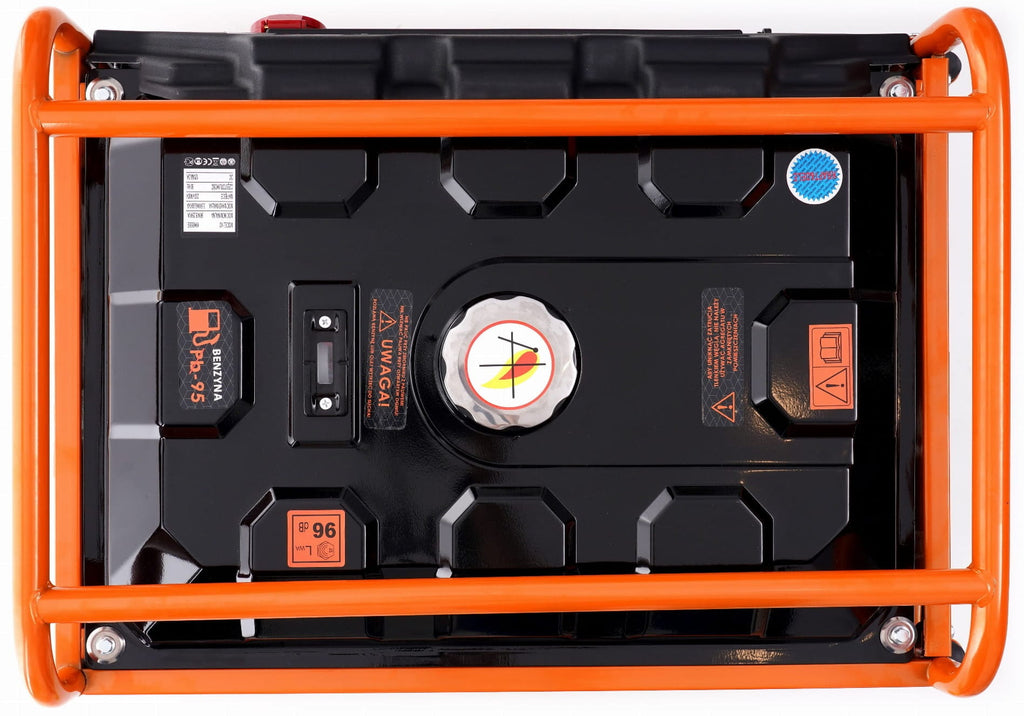 5500W 12/230V/380V KD165 power generator