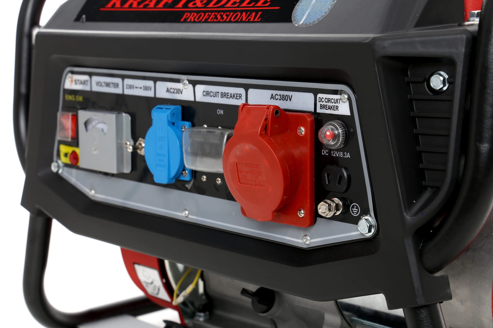 3000W 12/230/380V KD137 generator