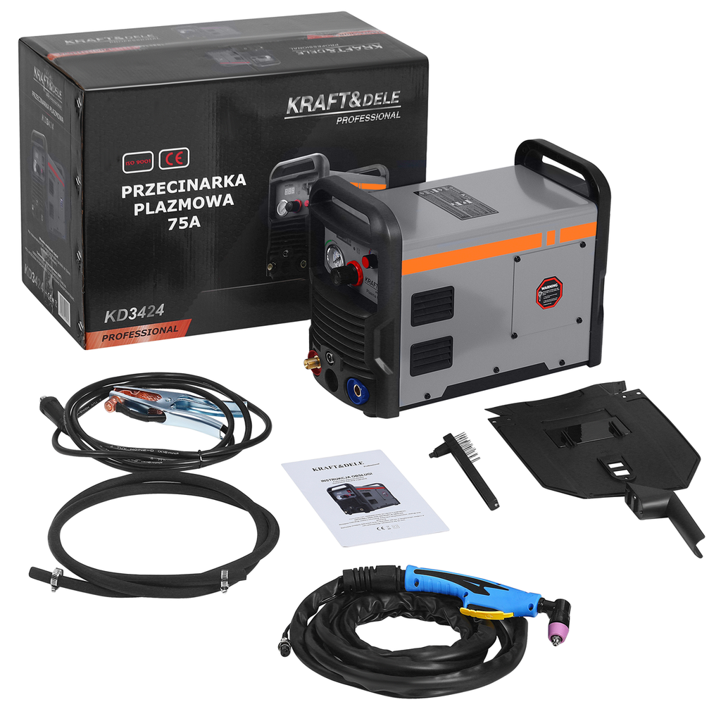 PLASMA CUTTER 75A MAX 25MM KD3424