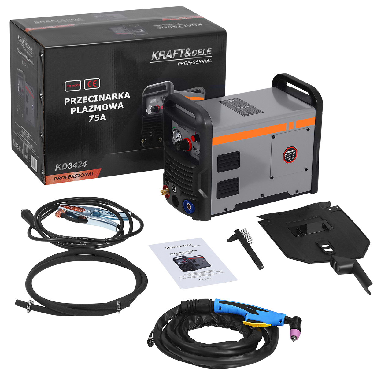 PLASMA CUTTER 75A MAX 25MM KD3424