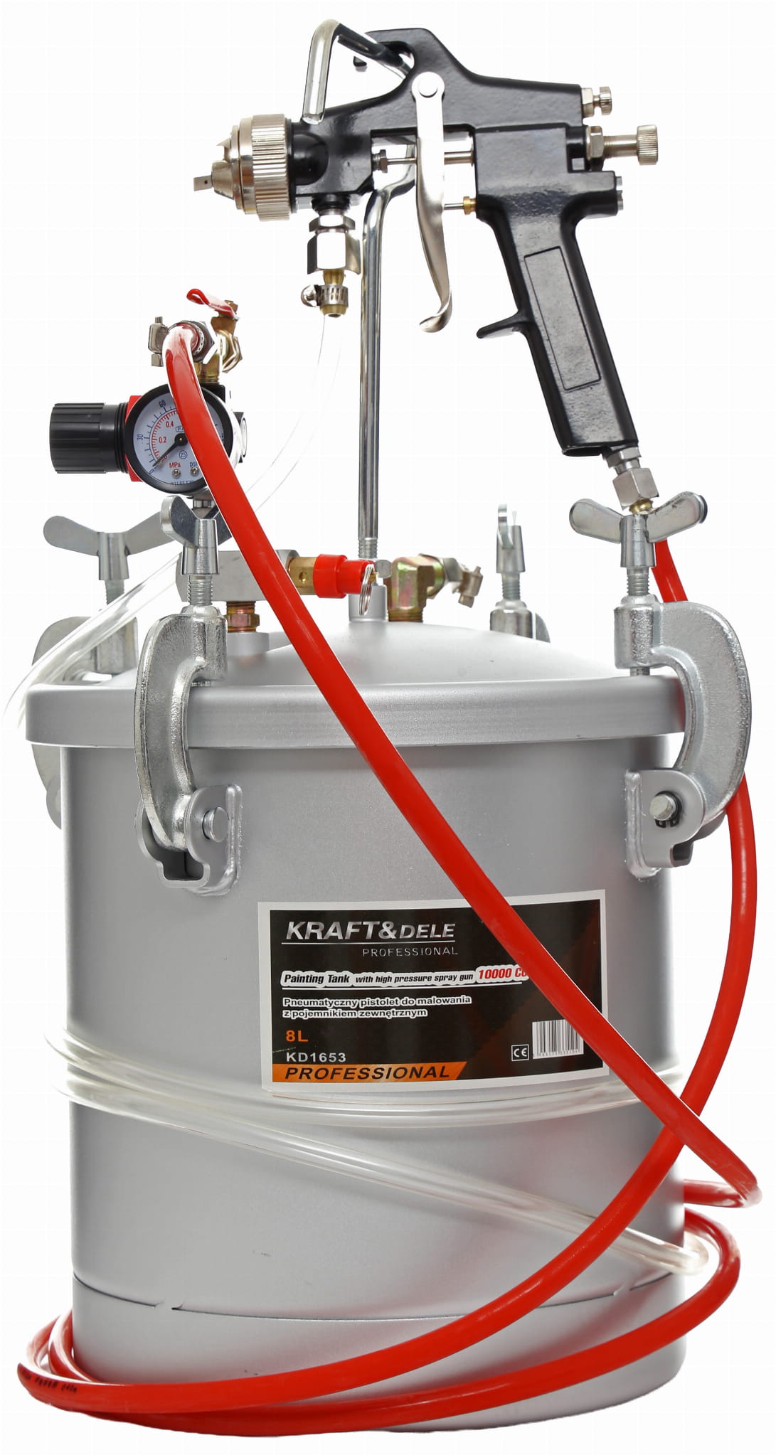 PNEUMATIC PAINT GENERATOR 8L KD1653