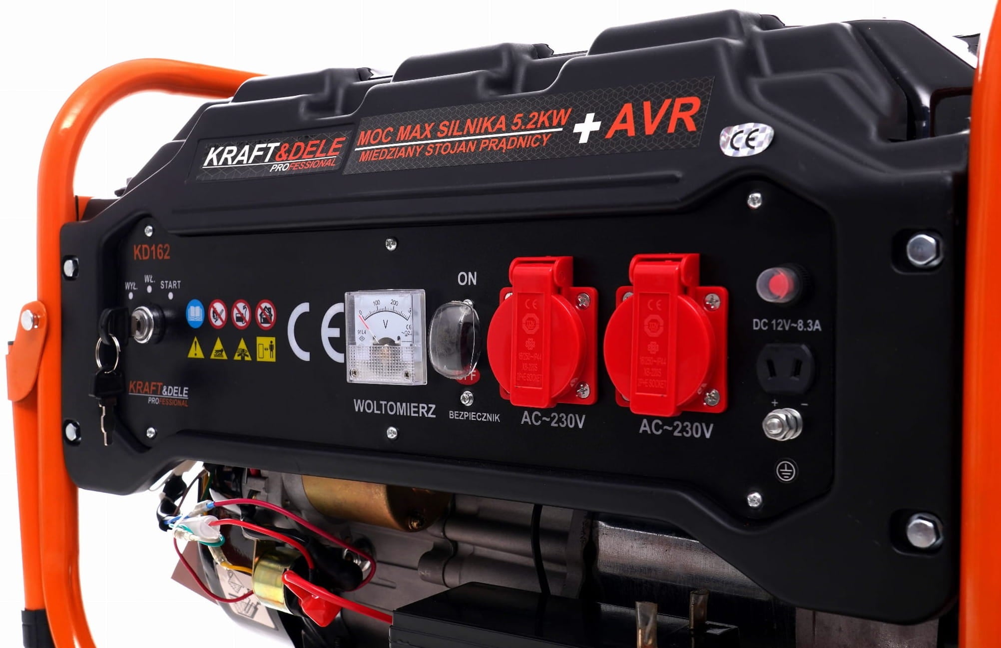 3500W 12/230V KD162 power generator