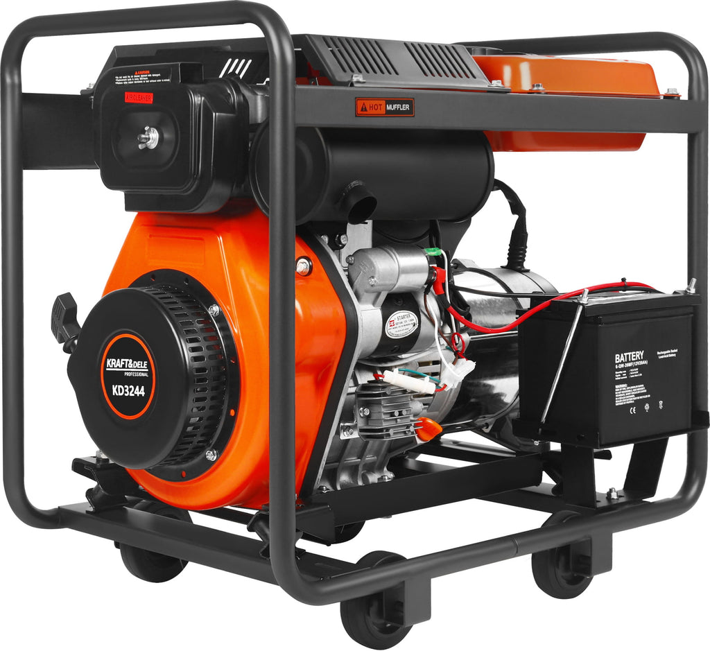 7kW Diesel Generator 230V 32A KD3244