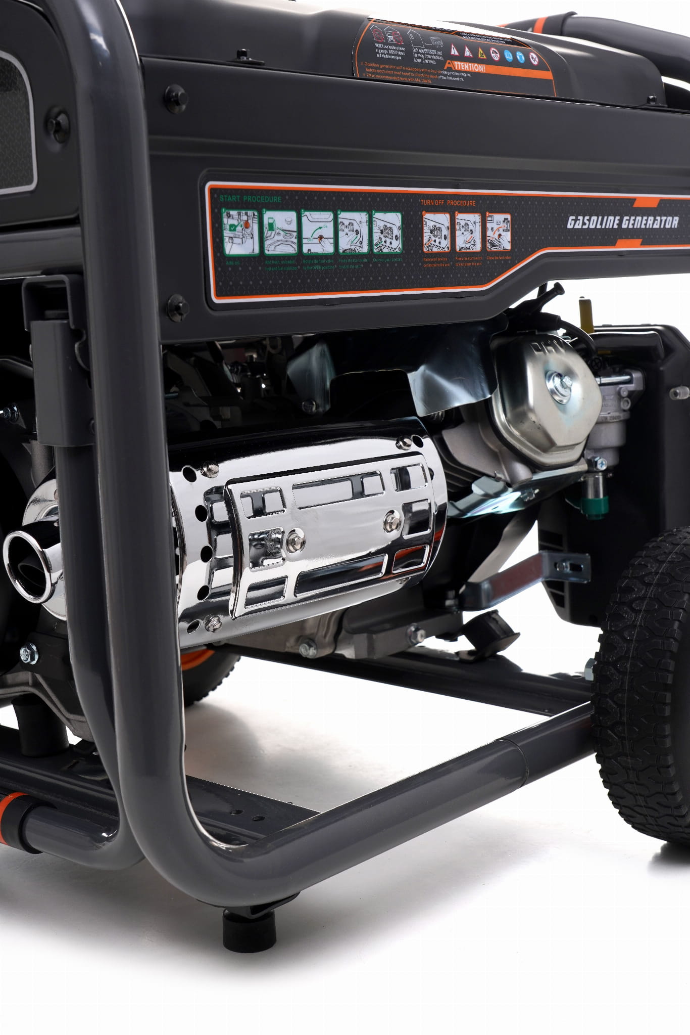 6.5 kW / 7 kW KD696 generator