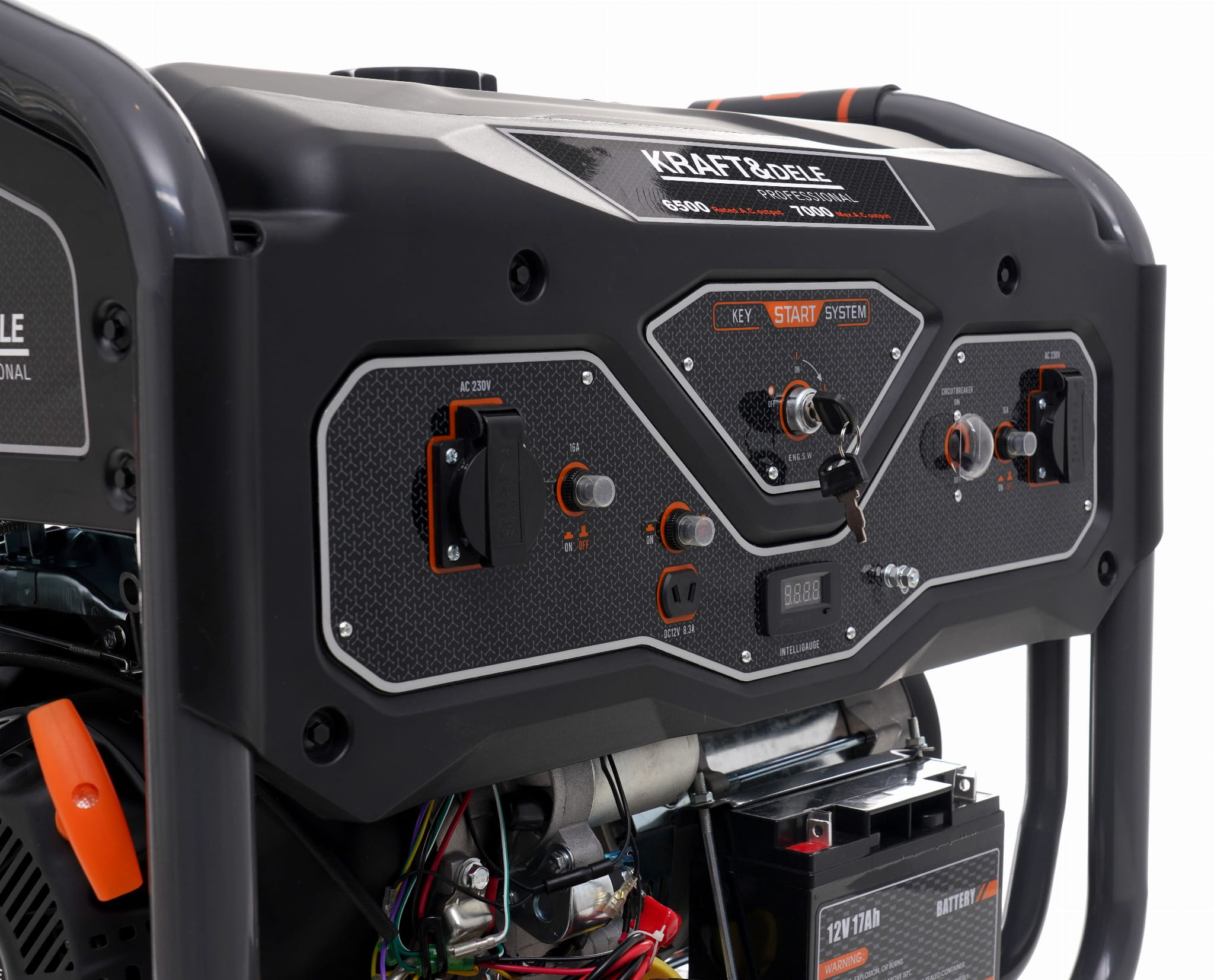 6.5 kW / 7 kW KD696 generator