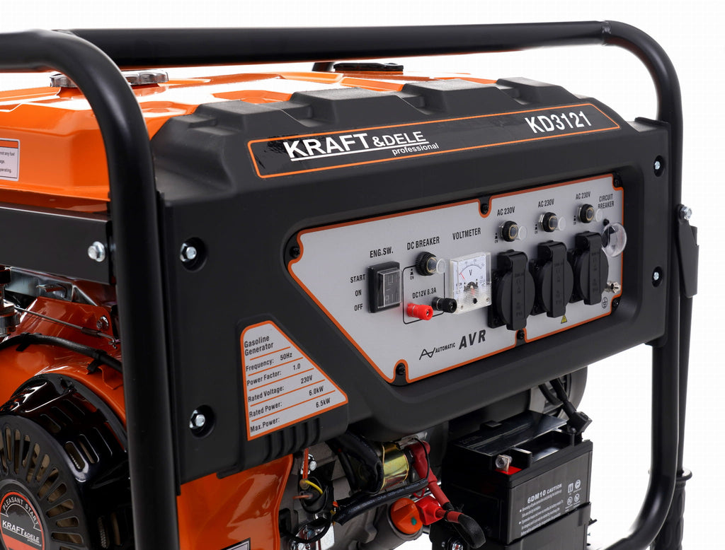 6 kW / 6.5 kW KD3121 generator