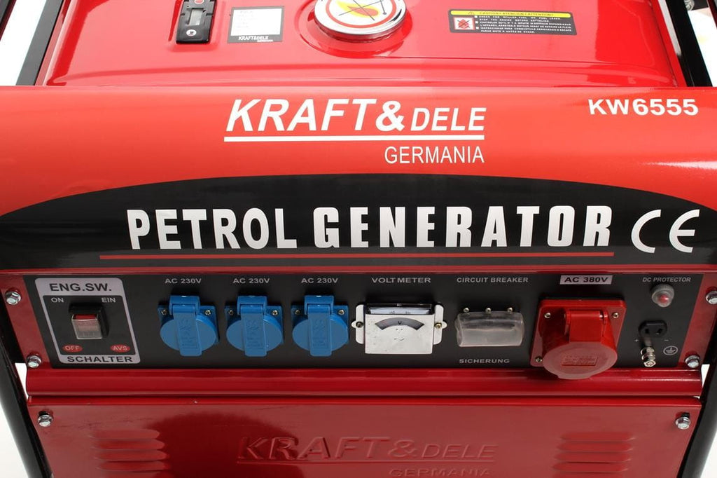 5000W 12/230/380V KD107 Four-stroke generator