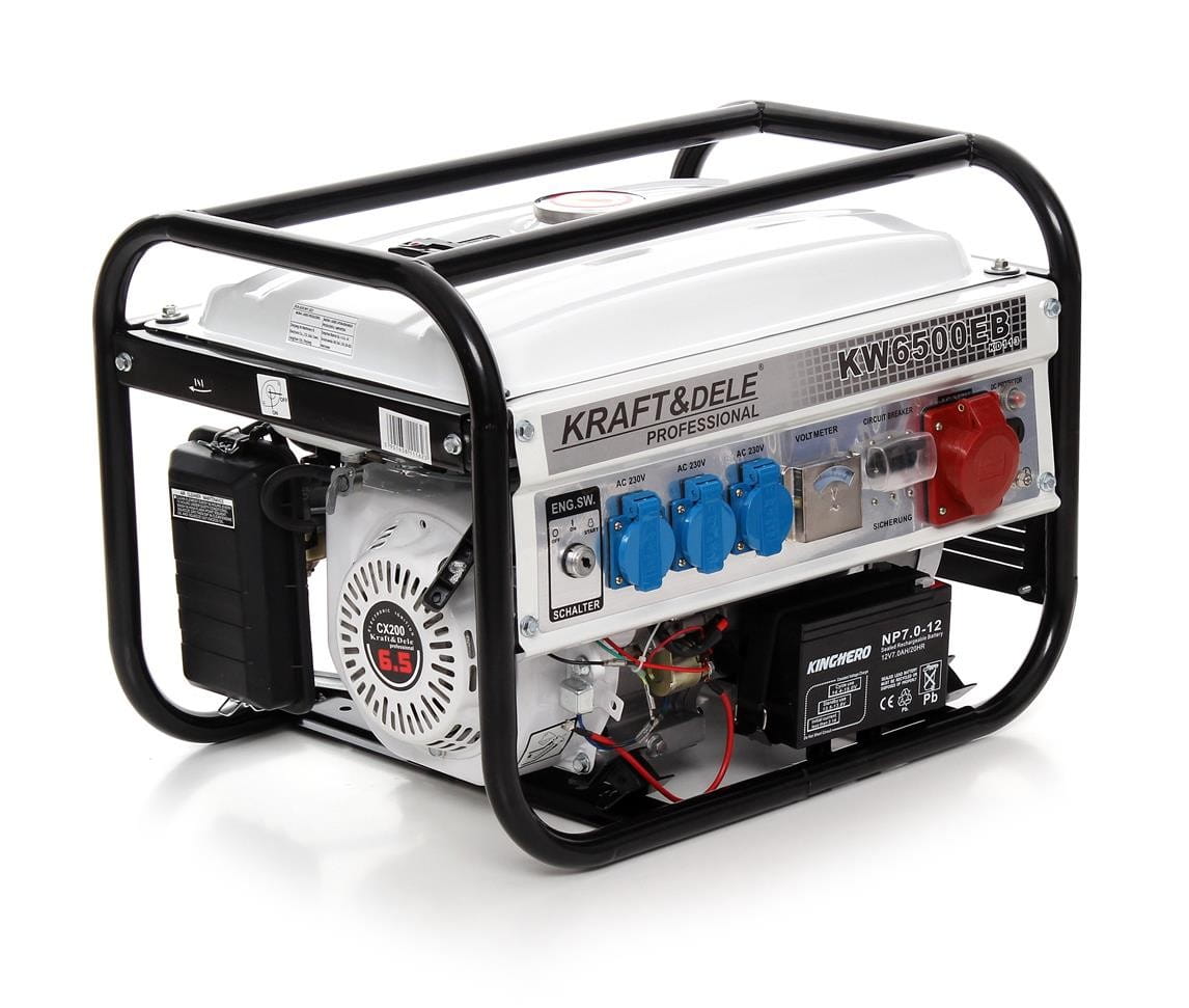 2500W 12/230/380V KD113 generator