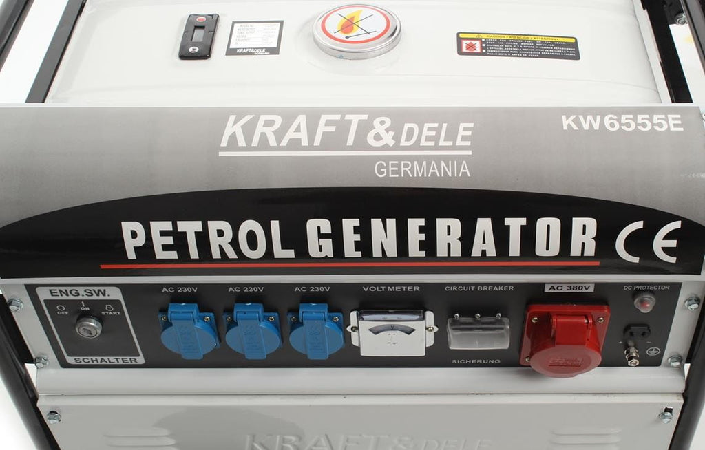 5000W 12/230/380V KD108 generator