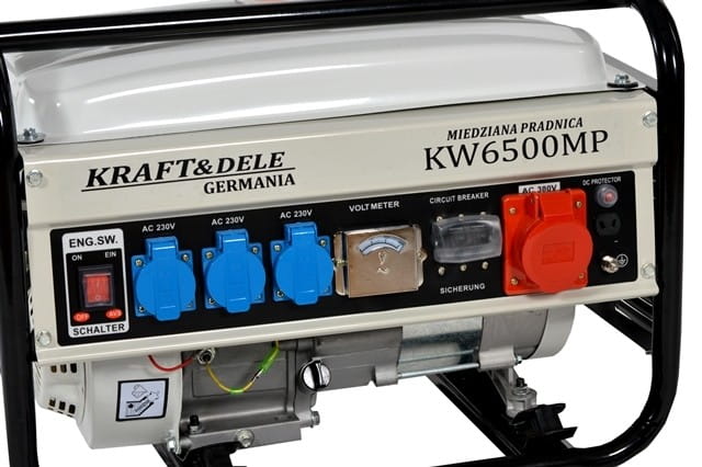 2500W 12/230/380V KD105 generator