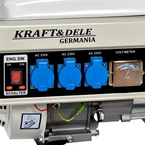 2500W 12/230/380V KD105 generator