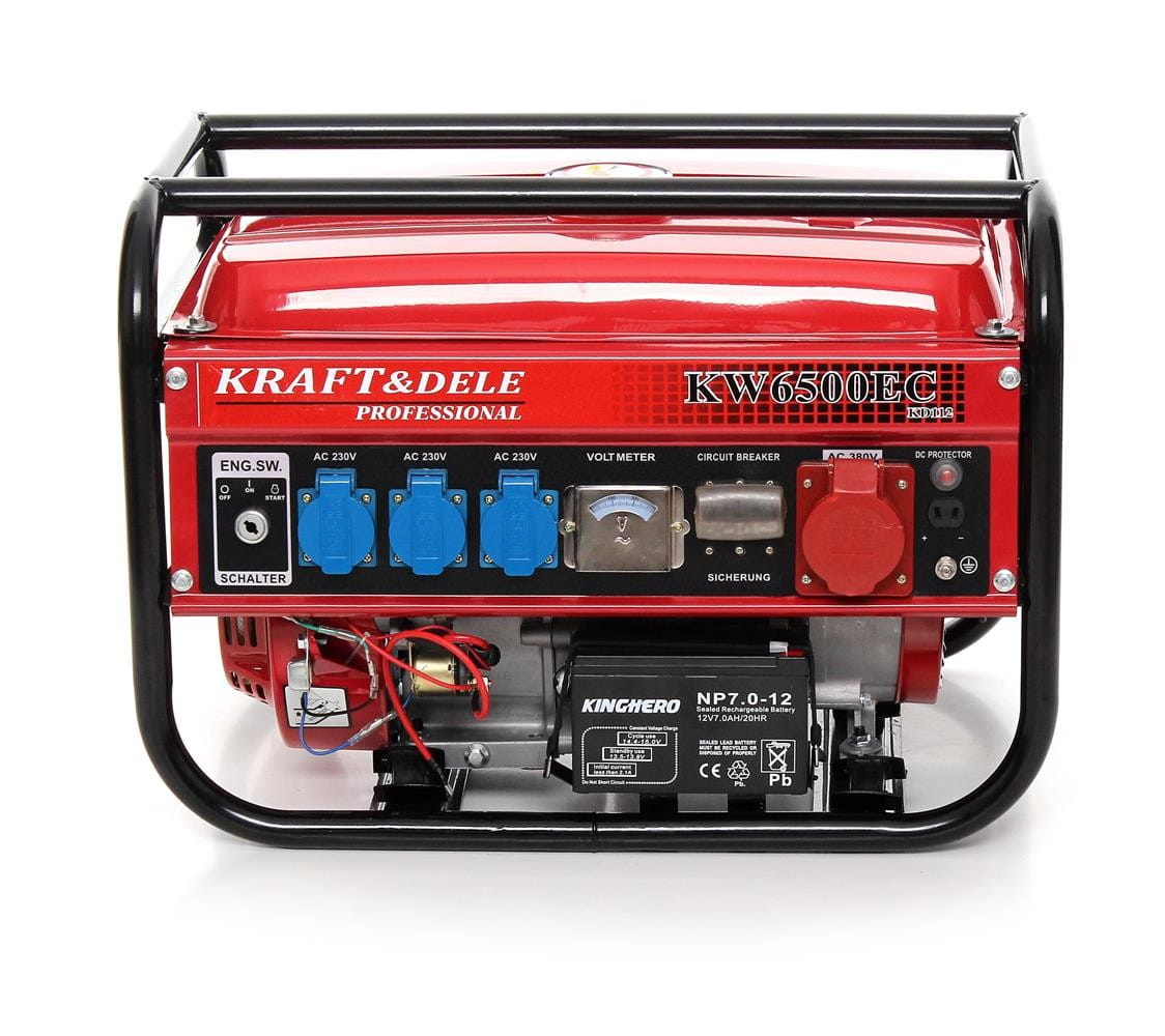 2500W 12/230/380V KD112 generator