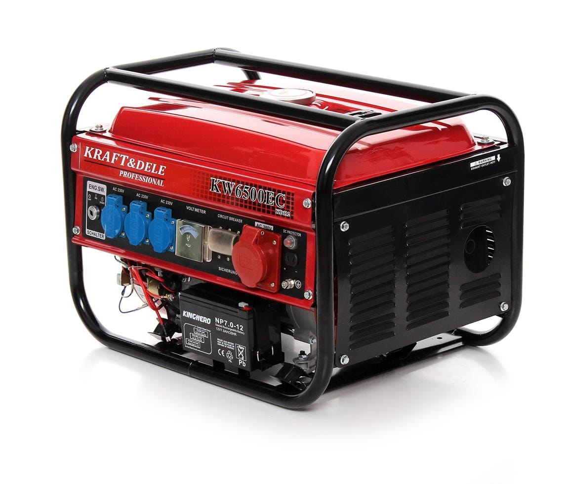 2500W 12/230/380V KD112 generator