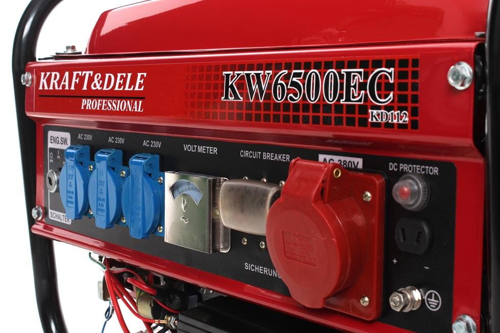 2500W 12/230/380V KD112 generator