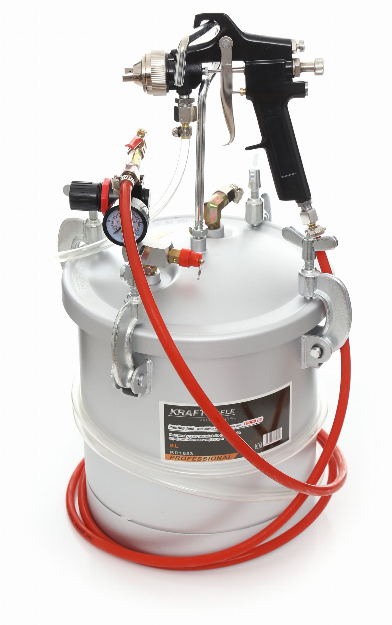 PNEUMATIC PAINT GENERATOR 8L KD1653